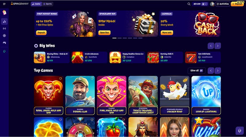 Entdecken Sie die Vielfalt von Spingranny - Casino Online mit tollen Promotions in Germany