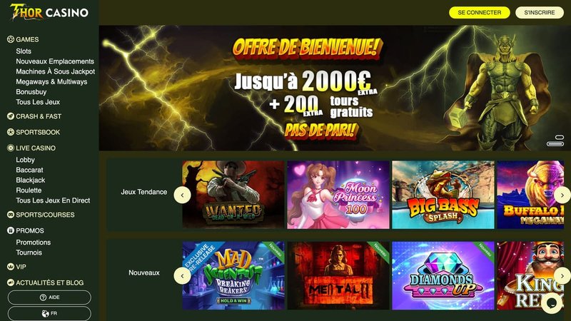 Image: Découvrez le Casino Thor en Ligne avec Bonus Exceptionnel en France Image: Découvrez le Casino Thor en Ligne avec Bonus Exceptionnel en France